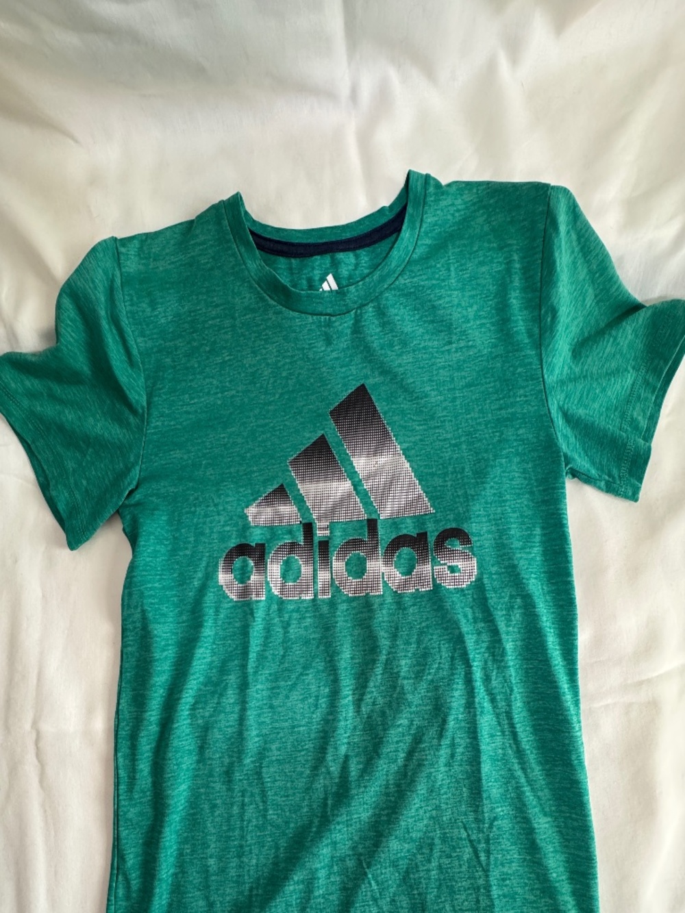 Adidas Green Aeroready Boys Medium Tshirt